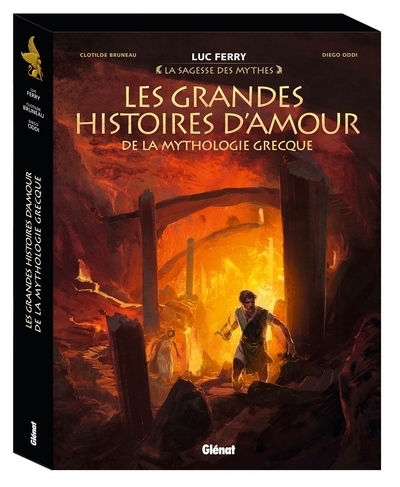 Les grandes histoires d'amour de la mythologie grecque - coffret tomes 0x à 0x - Image principale