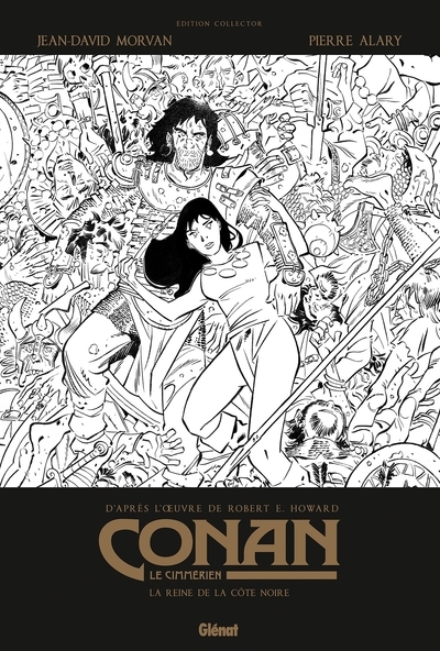 Conan le cimmérien - la reine de la côte noire n&b - Image principale