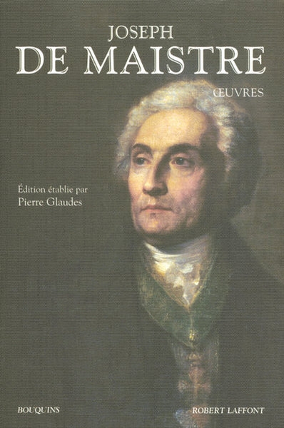 Joseph de maistre - oeuvres - Image principale