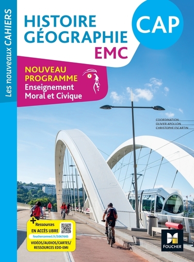 Les nouveaux cahiers - histoire géographie emc cap - ed. 2024 - livre élève - Image principale