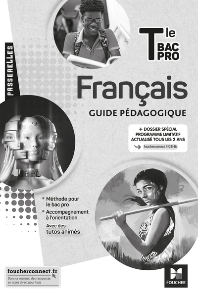 Passerelles - francais - tle bac pro - éd. 2021 - guide pédagogique - Image principale