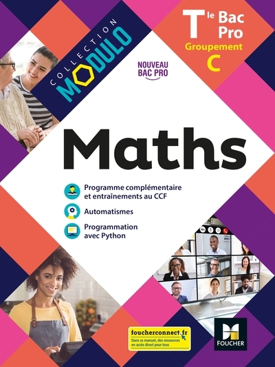 Modulo - maths - tle bac pro groupements c - éd. 2021 - livre élève - Image principale