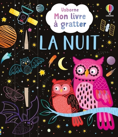 La nuit - mon livre à gratter - dès 6 ans - Image principale