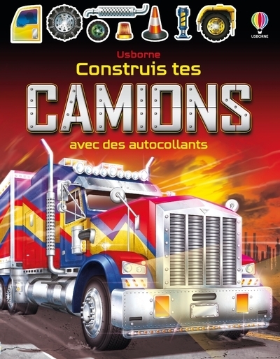 Construis tes camions avec des autocollants - dès 5 ans - Image principale