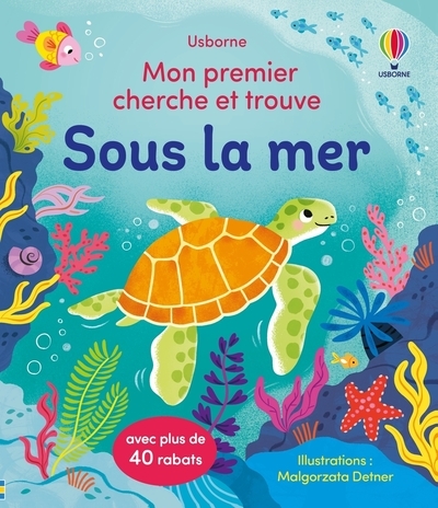 Sous la mer - mon premier cherche et trouve - dès 2 ans - Image principale