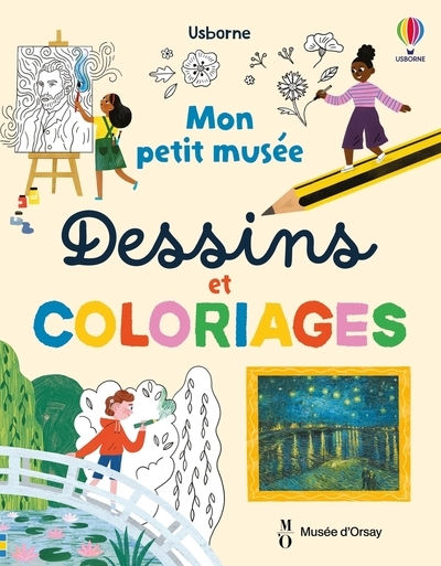Mon petit musée - dessins et coloriages - dès 7 ans - Image principale