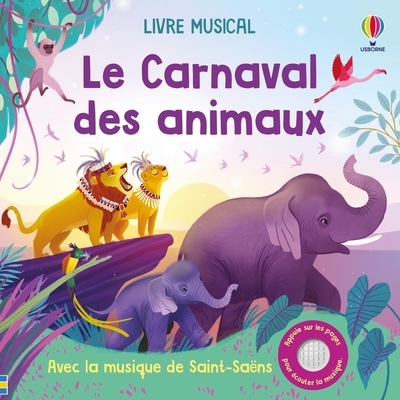 Le carnaval des animaux - livre musical - dès 3 ans - Image principale