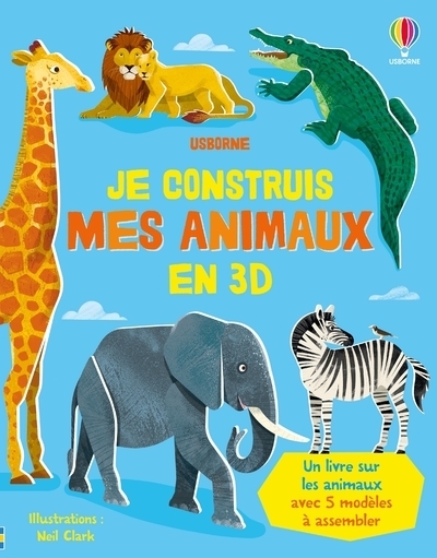 Je construis mes animaux en 3d - dès 4 ans - Image principale