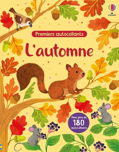 L'automne - premiers autocollants - dès 3 ans - Image principale