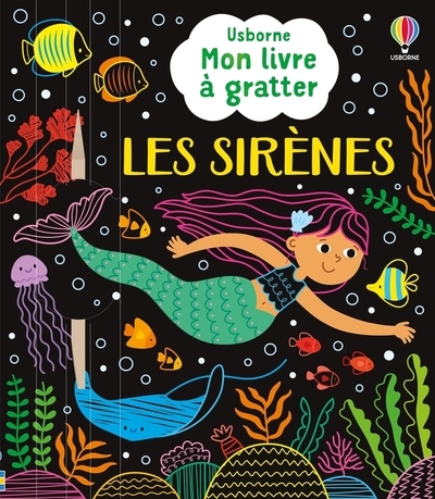 Les sirènes - mon livre à gratter - dès 6 ans - Image principale