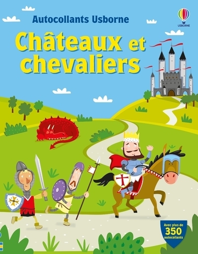 Châteaux et chevaliers - autocollants usborne - dès 5 ans - Image principale