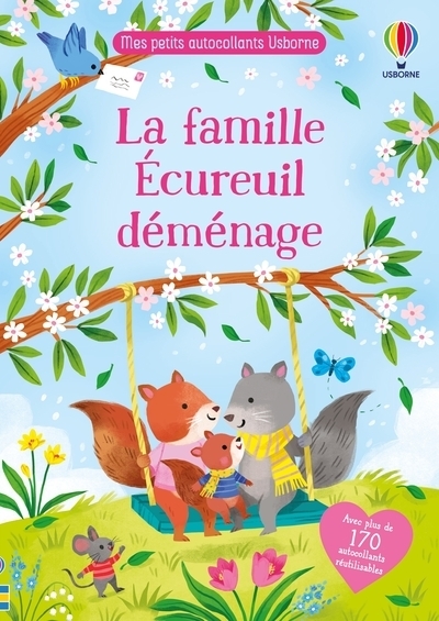 La famille écureuil déménage - mes petits autocollants usborne - dès 3 ans - Image principale