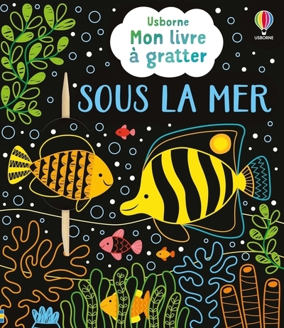 Sous la mer - mon livre à gratter - dès 6 ans - Image principale