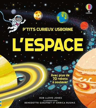 L'espace - p'tits curieux usborne - dès 5 ans - Image principale