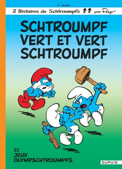 Les schtroumpfs - tome 9 - schtroumpf vert et vert schtroumpf - Image principale