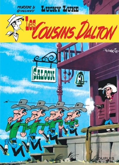 Lucky luke - tome 12 - les cousins dalton - Image principale