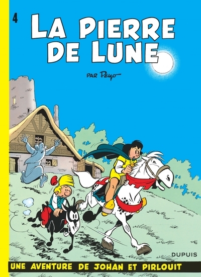 Johan et pirlouit - tome 4 - la pierre de lune - Image principale