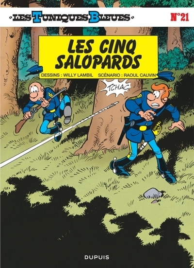 Les tuniques bleues - tome 21 - les cinq salopards - Image principale