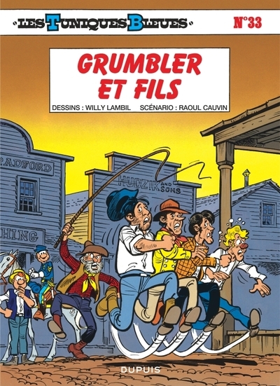 Les tuniques bleues - tome 33 - grumbler et fils - Image principale