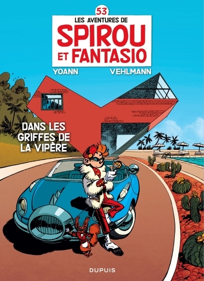 Spirou et fantasio - tome 53 - dans les griffes de la vipère (silver) - Image principale
