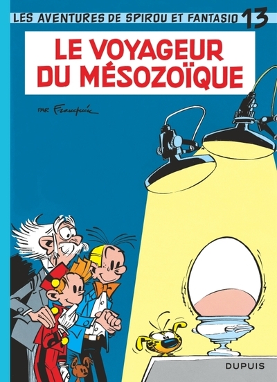 Spirou et fantasio - tome 13 - le voyageur du mésozoïque - Image principale