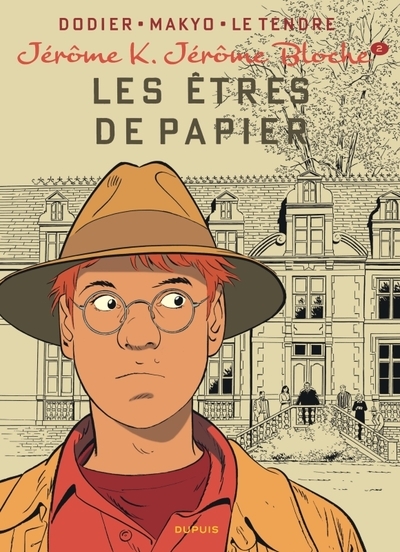 Jérôme k. jérôme bloche - tome 2 - les êtres de papier (nouvelle maquette) - Image principale