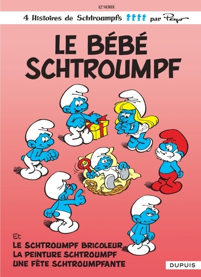 Les schtroumpfs - tome 12 - le bébé schtroumpf - Image principale