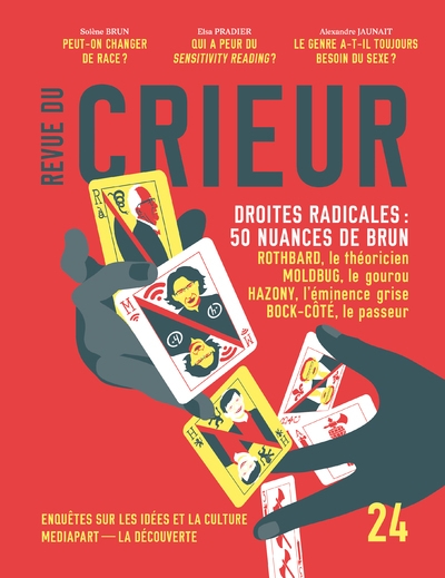 Revue du crieur n° 24 - droites radicales : 50 nuances de brun - Image principale