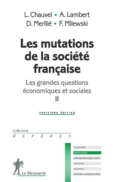 Les mutations de la société française - les grandes questions économiques et sociales ii - Image principale