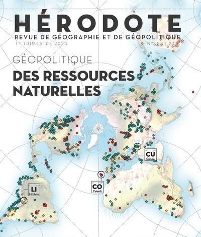 Hérodote - n° 188 géopolitique des ressources naturelles - Image principale