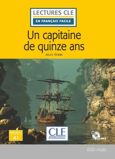 Un capitaine de 15 ans - niveau a1 + cd - 2ème édition - Image principale