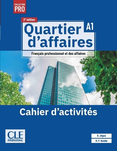 Quartier d'affaires cahier d'exercices niveau a1 - 2ème édition - Image principale