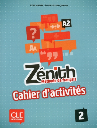 Zenith 2 - de francais- cahier d'activites - Image principale