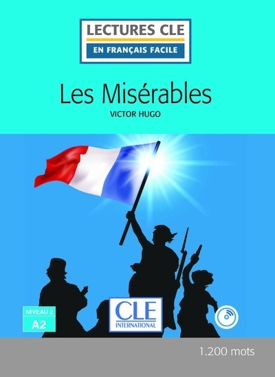 Les misérables fle lecture + cd audio 2è édition - Image principale