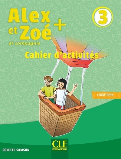 Alex et zoé plus niveau 3 cahier d'activités - Image principale