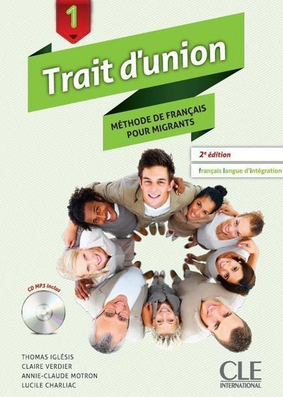 Trait d'union 1 élève + cd audio nouvelle version - Image principale