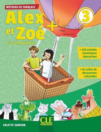 Alex et zoé et compagnie + niveau 3 - elève + cd - Image principale