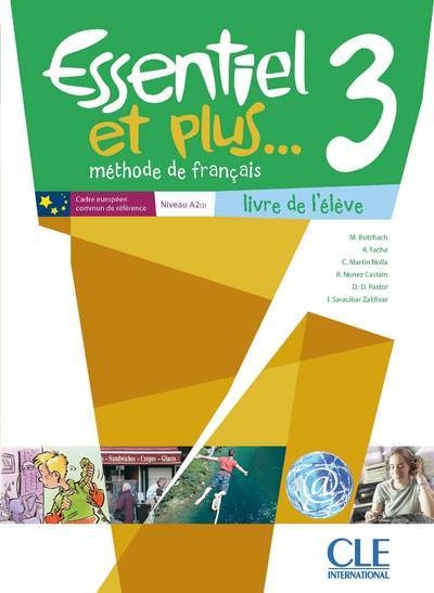 Essentiel et plus 3 a2 livre de l'eleve 2012 - Image principale