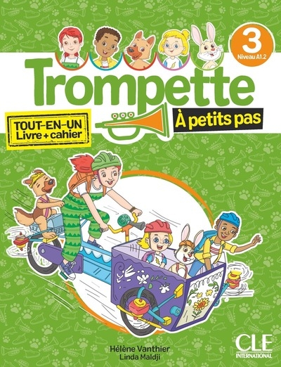 Trompette 3 à petits pas élève + exercices niveau a1.2 - Image principale