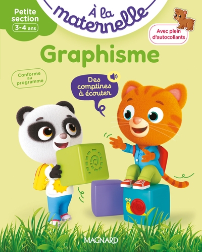 Graphisme petite section 3-4 ans - a la maternelle - Image principale