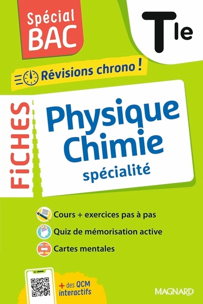 Spécial bac 2026 - fiches physique-chimie tle - Image principale