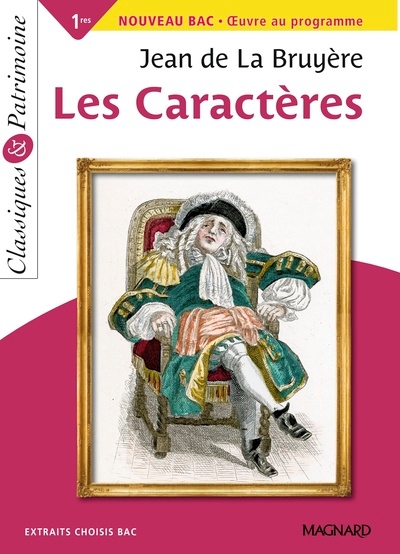 Les caractères - classiques et patrimoine - Image principale