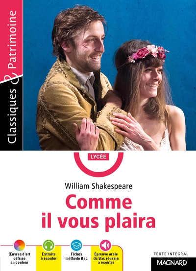 Comme il vous plaira - classiques et patrimoine - Image principale