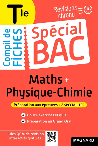 Spécial bac compil de fiches maths-physique-chimie tle bac 2026 - Image principale