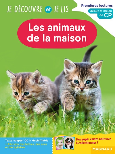 Je découvre et je lis cp - les animaux de la maison - Image principale