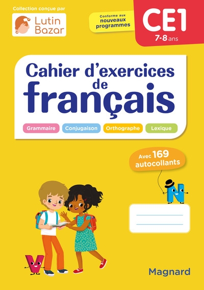 Cahier d'exercices de français ce1 - Image principale