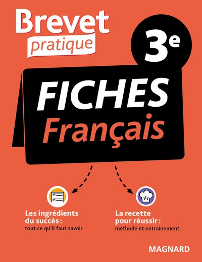 Brevet pratique fiches français 3e brevet 2026 - Image principale