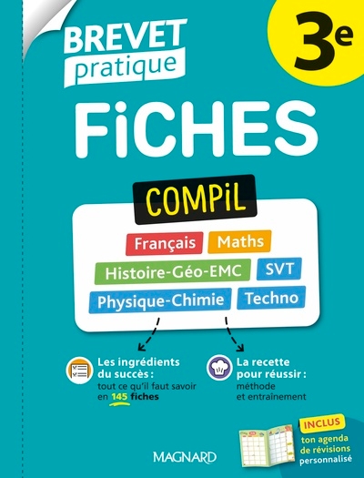 Brevet pratique 2026 - compil de fiches 3e examen 3e - Image principale