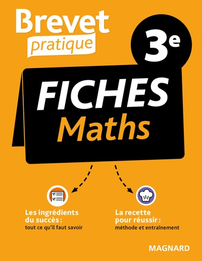 Brevet pratique fiches maths 3e brevet 2026 - Image principale