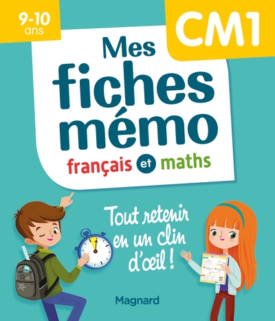 Mes fiches mémo français et maths cm1 - Image principale